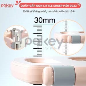 Quây Cũi Nhựa Gấp Gọn Pakey Little Sheep: Sự Lựa Chọn Hoàn Hảo Cho Bé Yêu