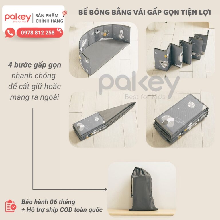 Bể bóng Pakey tại nhà