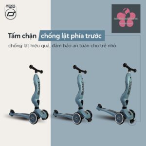 Bộ Xe Chòi Chân Scoot And Ride Highwaykick 1 Và Mũ Bảo Hiểm Chính Hãng Cho Bé Từ 1 Đến 5 Tuổi – Sự Lựa Chọn Hoàn Hảo Cho Bé Yêu