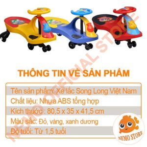 Xe lắc cho bé Song Long có nhạc cỡ đại cao cấp: Sự lựa chọn hoàn hảo cho sự phát triển toàn diện của bé