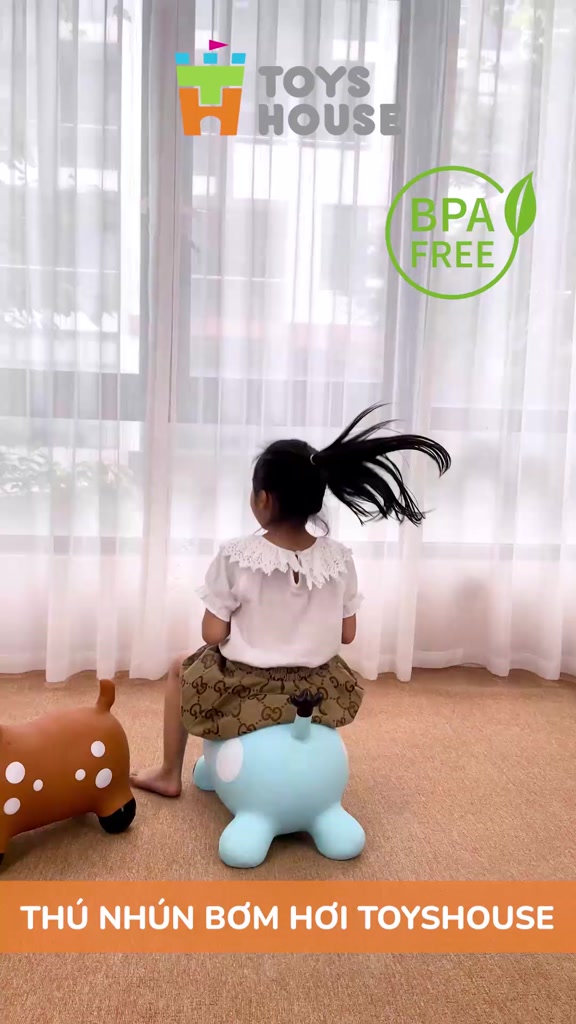 Thú Nhún Toyshouse - Được Yêu Thích Bởi Nhiều Bé Thú Nhún Toyshouse