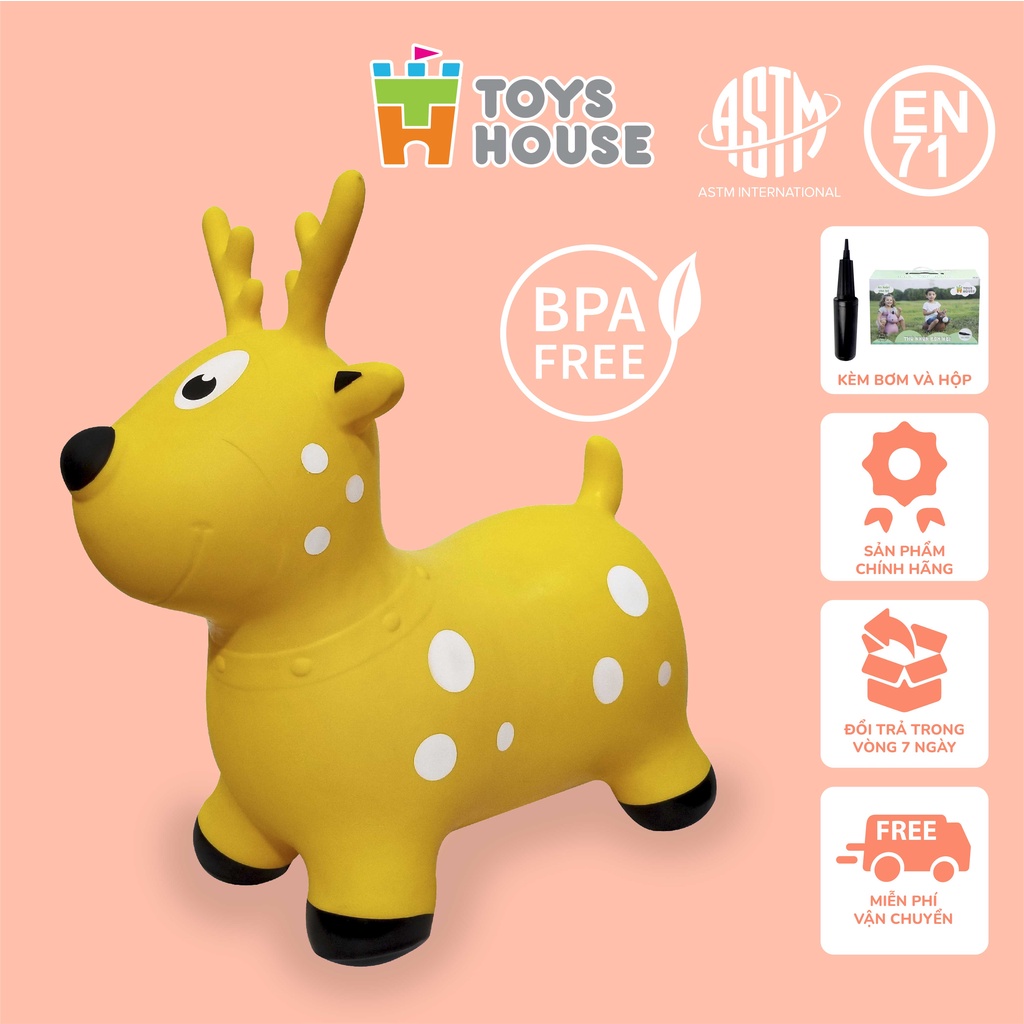 Thiết Kế Đáng Yêu - Thú Nhún Toyshouse Thiết Kế Đáng Yêu