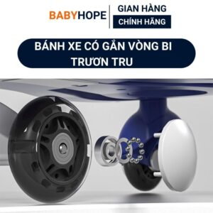 Xe lắc cho bé có nhạc và đèn nháy kèm tựa lưng 068 – Sự lựa chọn hoàn hảo cho sự phát triển của bé yêu